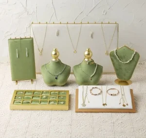 Elegant Custom Jewelry Displays with Logo for Jewelry Boutiques | Ideal for Small-Batch Retailers Looking to Stand Out with Unique Presentation - jewelry display 444