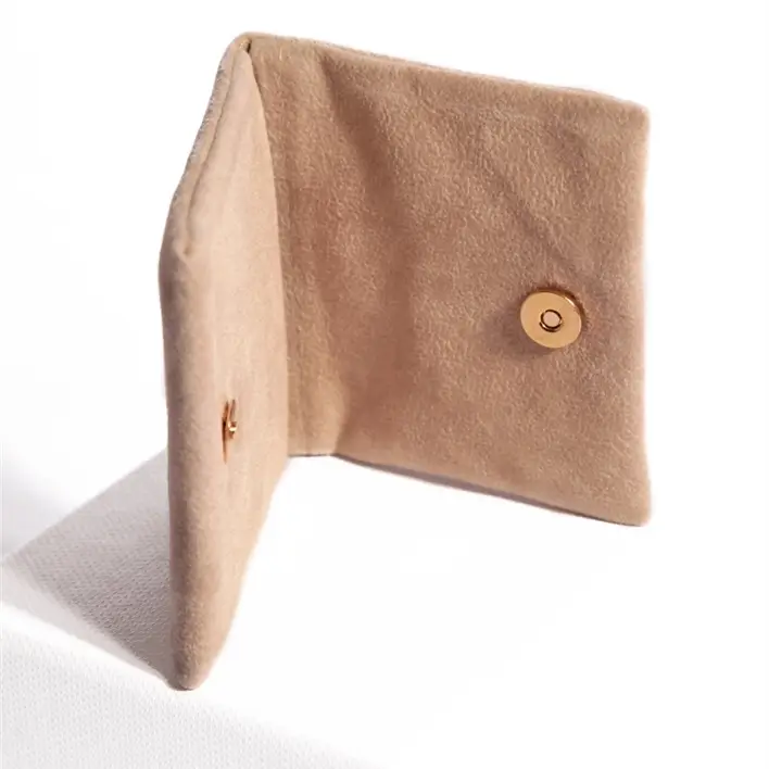 Protective Lined Velvet Pouches for Delicate Jewelry | Perfect for Retailers Seeking Safe and Luxurious Packaging for Fine Jewelry - jewelry pouch 034 to be packed