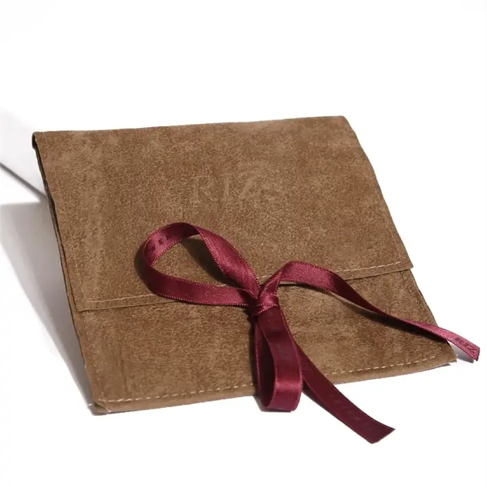 Customizable Personalized Velvet Pouches with Monograms | Bespoke Packaging Solutions for Jewelry Merchants Needing Branded and Unique Presentation - jewelry pouch 052 to be packed