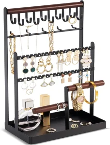 Elegant Jewelry Rack Stand for Organizing Accessories – Customizable Jewelry Towers, Bracelet and Necklace Holders, and Aesthetic Jewelry Organizer - jewelry rack stand (4)