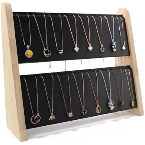 Stylish Jewelry Stands for Perfectly Displaying Accessories – Custom Necklace and Bracelet Stand and Pedestal Jewelry Holder Options from Richpack - jewelry stands (4)