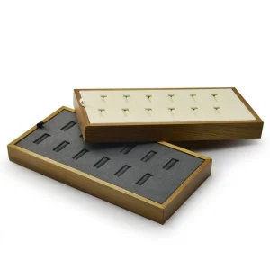 Richpack exquisite Jewelry Tray Wood for Natural and Elegant Display | Handcrafted Wooden Jewelry Tray for Retail and Personal Use - jewelry tray wood (4)