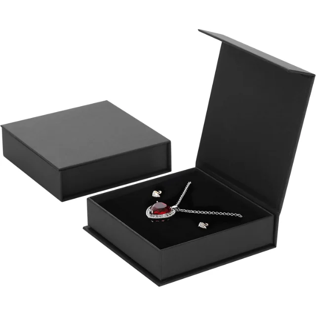 Richpack Magnetic Closure Necklace Gift Boxes for Secure and Elegant Display | Custom Sizes and Finishes for Retail & Bulk Orders - magnetic closure necklace gift boxes