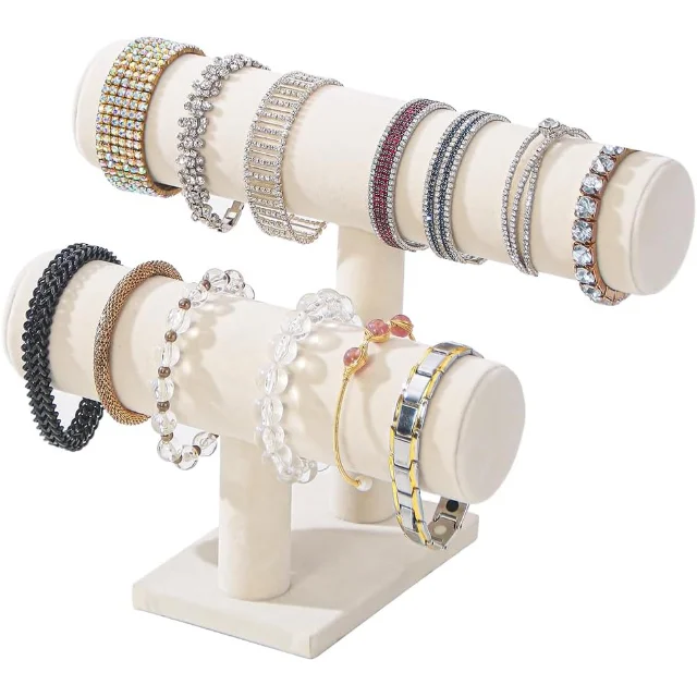 Space-Conserving Multi-Tier Bracelet Holders for Jewelry Stores | Efficient Display Solutions for Merchants Needing Organized Showcases - multi tier bracelet holders