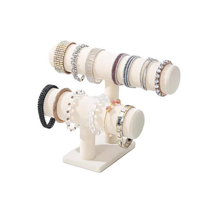 Versatile and Sleek Multi-Tier Bracelet Holders | Space-Saving Display Solutions for Jewelry Stores Needing Organized and Stylish Presentation - multi tier bracelet holders2