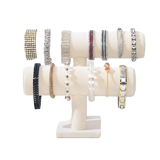 Versatile and Sleek Multi-Tier Bracelet Holders | Space-Saving Display Solutions for Jewelry Stores Needing Organized and Stylish Presentation - multi tier bracelet holders3