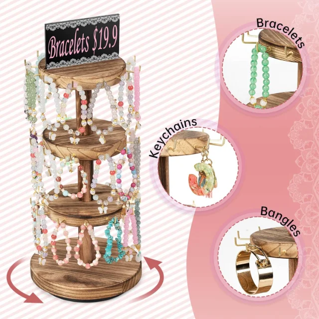Compact and Lightweight Portable Bracelet Displays for Trade Shows | Easy-to-Transport Display Solutions for Jewelry Exhibitors and Traveling Merchants - “portable bracelet displays for trade shows”3