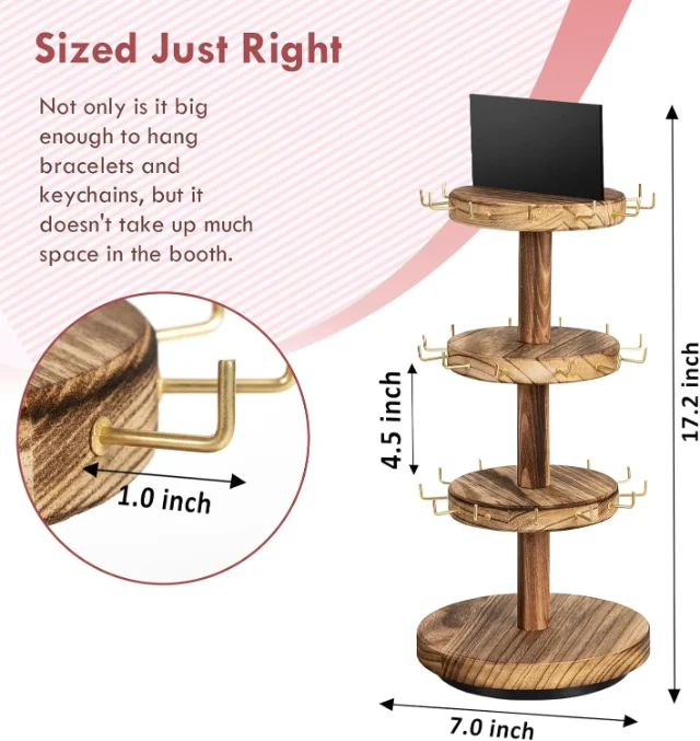 Compact and Lightweight Portable Bracelet Displays for Trade Shows | Easy-to-Transport Display Solutions for Jewelry Exhibitors and Traveling Merchants - “portable bracelet displays for trade shows”4