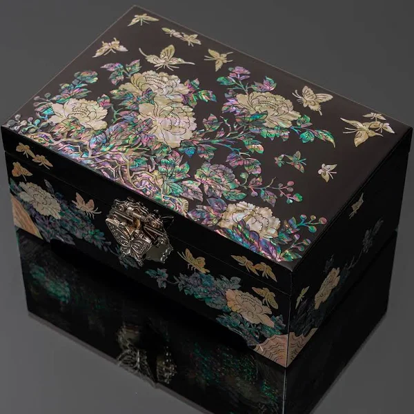 Exquisite Korean Jewelry Boxes | Timeless Mother of Pearl Designs for Luxury Jewelry Storage Korean Popular Jewelry Box at Richpack - shopping (1)