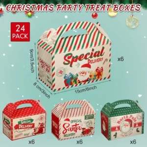 Holiday-Themed Gift Boxes for Christmas and New Year | Festive Packaging for Seasonal Gifts Customizable Designs - shopping 15 1 (1)