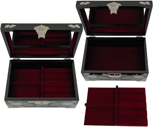 Exquisite Korean Jewelry Boxes | Timeless Mother of Pearl Designs for Luxury Jewelry Storage Korean Popular Jewelry Box at Richpack - shopping (2)