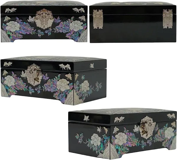 Exquisite Korean Jewelry Boxes | Timeless Mother of Pearl Designs for Luxury Jewelry Storage Korean Popular Jewelry Box at Richpack - shopping (3)