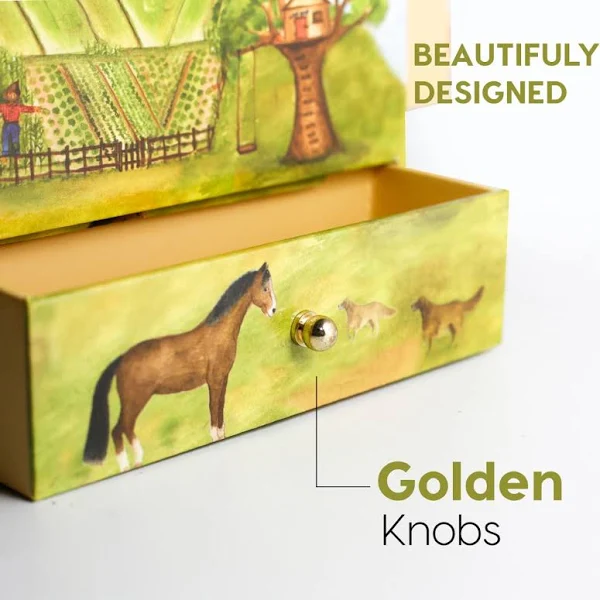 Richpack Musical Jewelry Boxes | Beatuiful Musical Jewelry Box for Birthday & Wedding Customizable Jewelry Music Boxes for Retailers and Wholesalers - shopping (4)