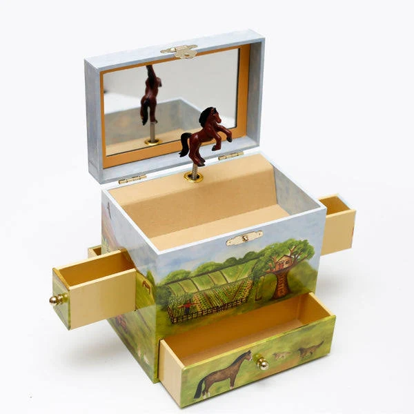 Richpack Musical Jewelry Boxes | Beatuiful Musical Jewelry Box for Birthday & Wedding Customizable Jewelry Music Boxes for Retailers and Wholesalers - shopping