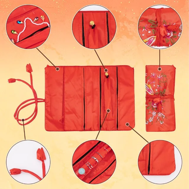 Lightweight Travel-Sized Silk Pouches for Jewelry Protection | Ideal for Jewelry Merchants Needing Convenient, High-End Travel Packaging Solutions - “travel sized silk pouches for jewelry protection”4