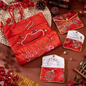 Lightweight Travel-Sized Silk Pouches for Jewelry Protection | Ideal for Jewelry Merchants Needing Convenient, High-End Travel Packaging Solutions - “travel sized silk pouches for jewelry protection”5