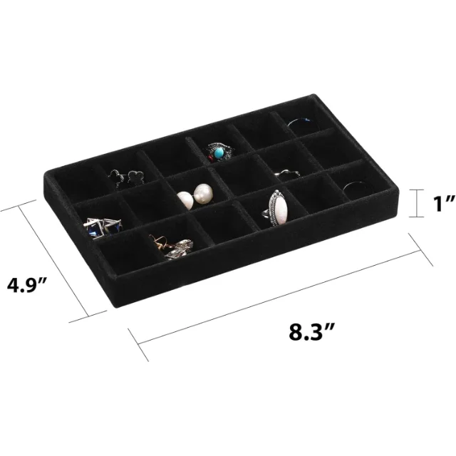 Protective Velvet-Lined Drawer Organizers for Rings and Bracelets | Tailored Storage Solutions for Jewelry Retailers Needing High-End Presentation - “velvet lined drawer organizers for rings and bracelets”3
