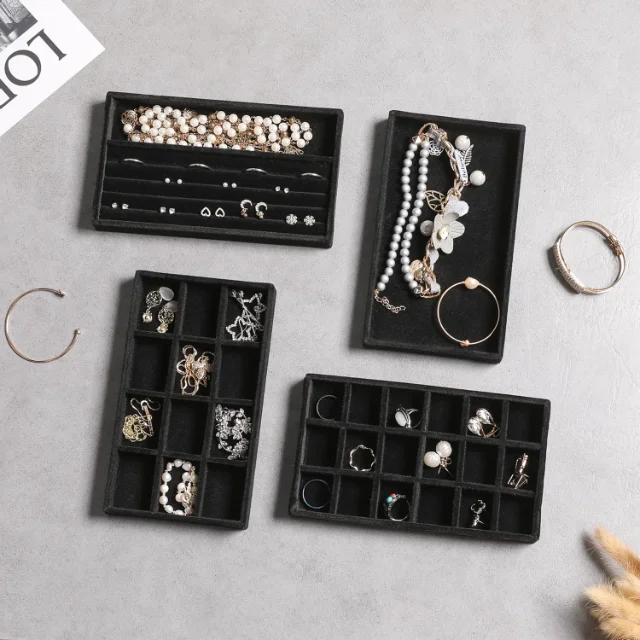 Protective Velvet-Lined Drawer Organizers for Rings and Bracelets | Tailored Storage Solutions for Jewelry Retailers Needing High-End Presentation - “velvet lined drawer organizers for rings and bracelets”4