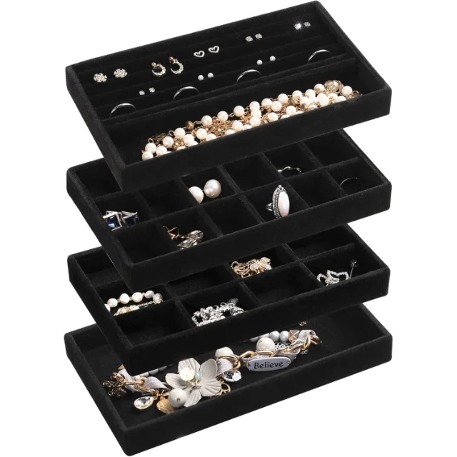 Protective Velvet-Lined Drawer Organizers for Rings and Bracelets | Tailored Storage Solutions for Jewelry Retailers Needing High-End Presentation - “velvet lined drawer organizers for rings and bracelets”5