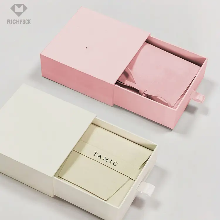 Richapck Custom Jewelry Packaging Sets with Boxes, Pouches, and Cards | Premium Tailored Solutions for Jewelry Brands Seeking Bulk Packaging Customization - zt35 (3)