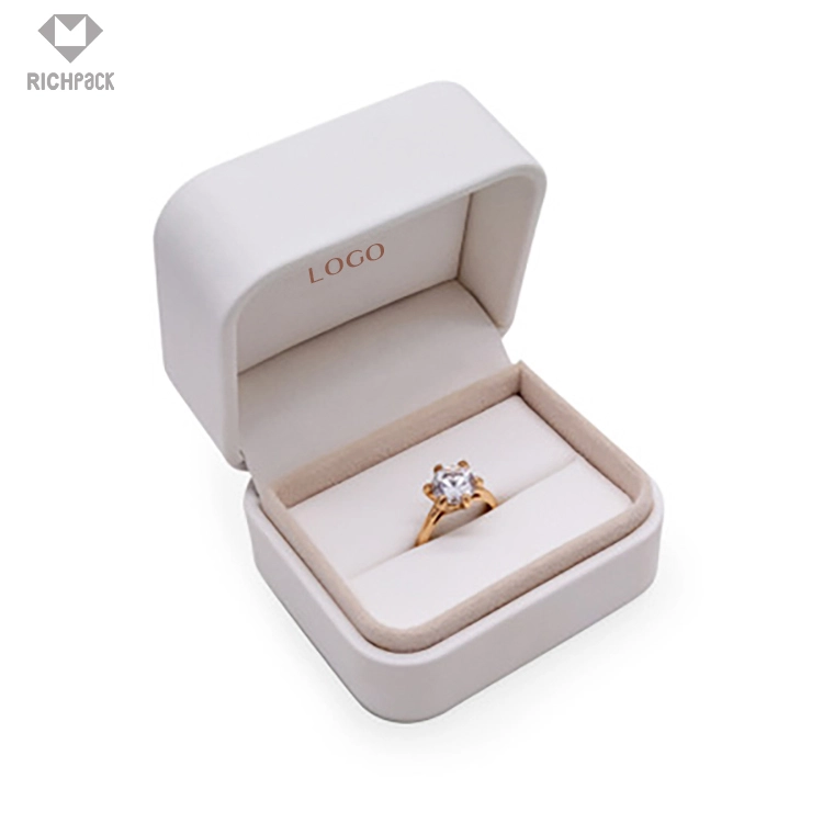 Luxury Leather Jewelry Boxes with Monogrammed Initials Premium Custom Packaging for High-End Jewelry Personalized Design Options - zt66 (4)