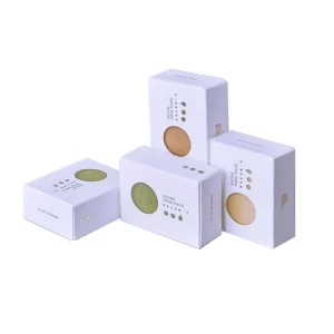 Square Luxury Paper Handmade Eco friendly Biodegradable Soap Packaging - 主图 001