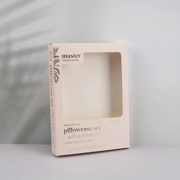 Personalized Custom Cosmetic Paper Box With Transparency  Window Paper Card Box - 主图 001