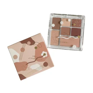Custom Fashionable Hot Print Eyeshadow Packaging Box Foldable Makeup Paper - 主图 001