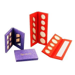 Custom Logo Cartoon Eyeshadow Palette Paper Boxes Eye Shadow Cardboard Gift Packaging Boxes - 主图 001