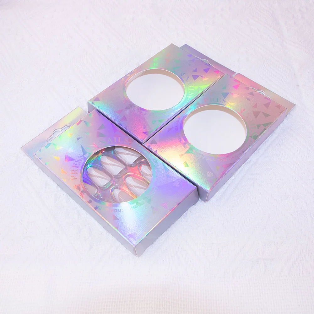 Rectangle Square Gel Nail Polish Set Box Small Box Skincare Cosmetic Nail Polish Oil Paper - 主图 002