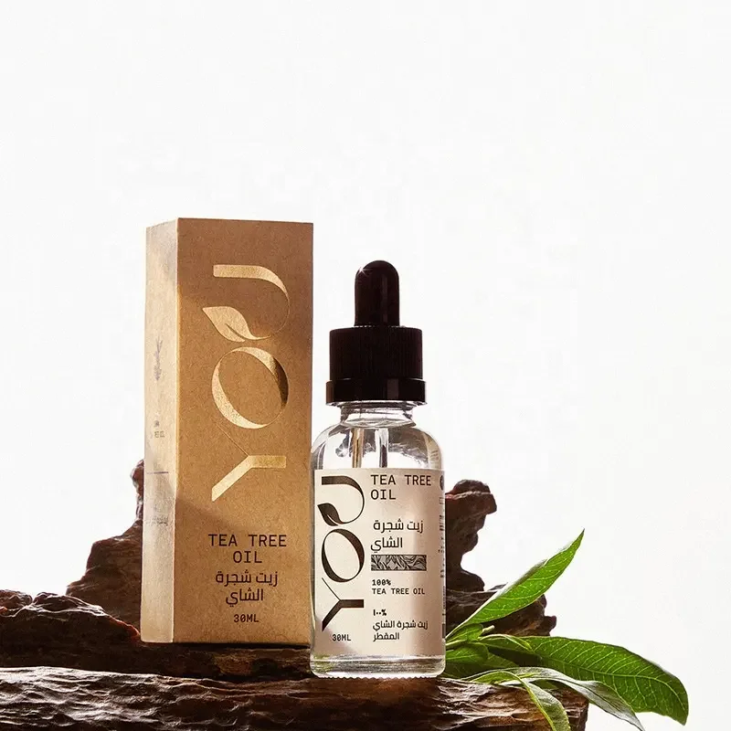 Custom Luxury Boston Essential Oil Bottle Packaging Carton Perfume Kraft Paper Box With Gold Fo - 主图 002