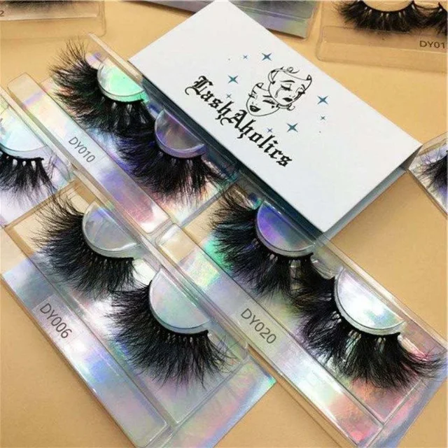 Custom Packaging Eyelash Paper Boxes Eyelash Vendor Customized Boxes Paper Lash Packaging - 主图 003