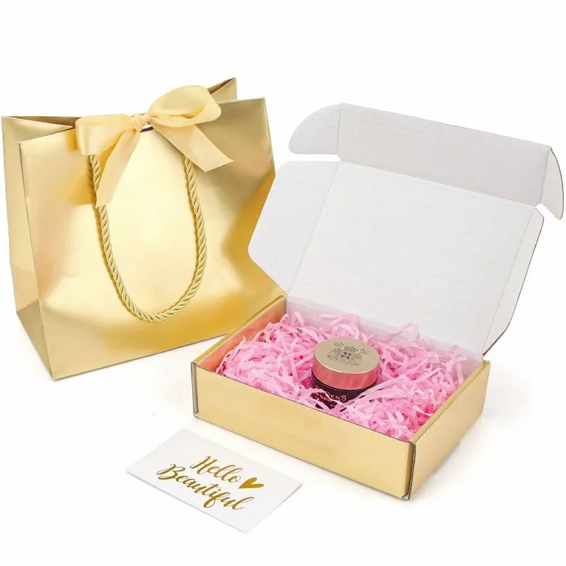 Color Marble Packing Box Kraft Box 3layer Corrugated Paper Box - 主图 003