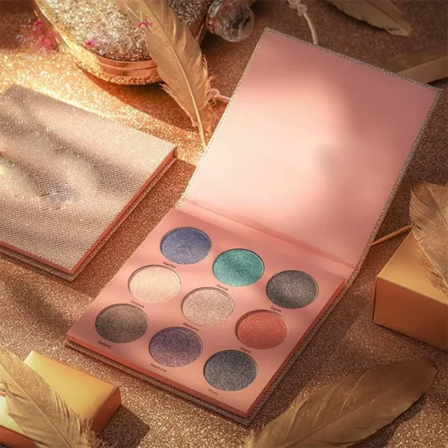 Cosmetic Eyeshadow Palette Packaging Hardcover Picture Frame Gift Paper Shadow Box  Shadow Box - 主图 004