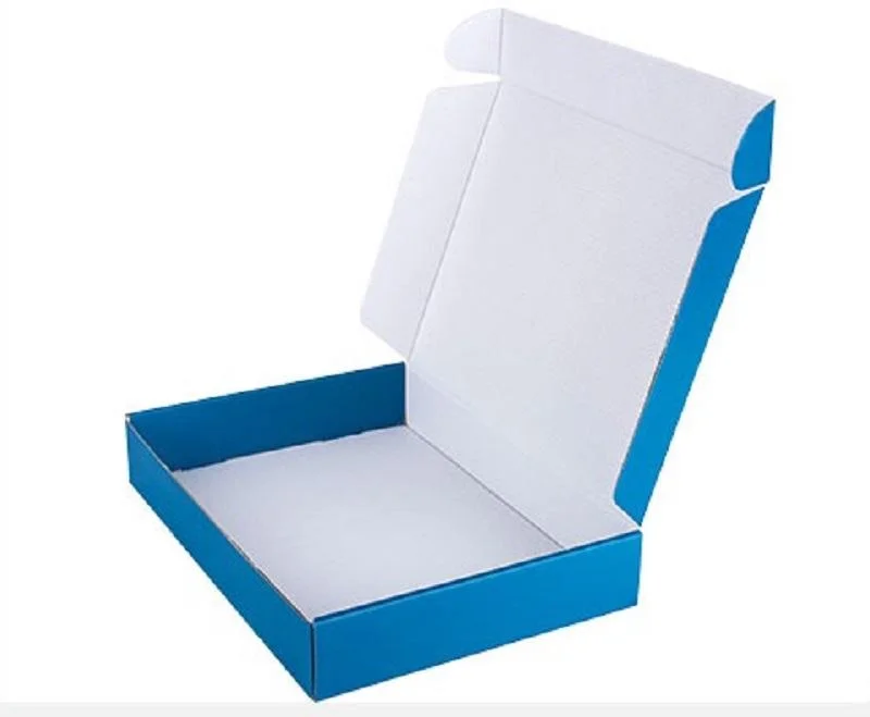 Color Marble Packing Box Kraft Box 3layer Corrugated Paper Box - 主图 004