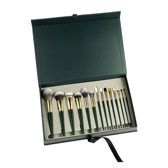 Luxury Customized Paper Cardboard Make Up Makeup Brush Set Box Packaging For Makeup Brushes - 主图 004