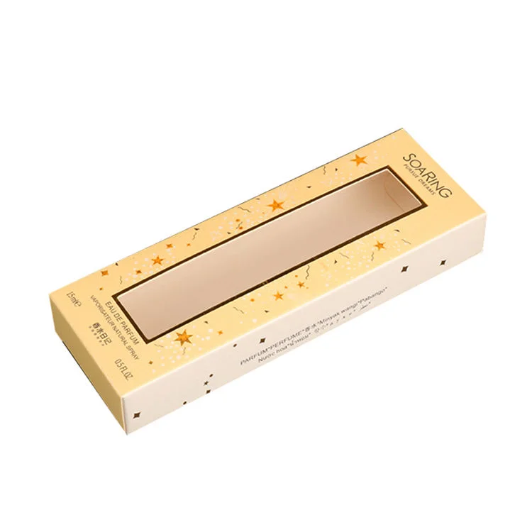 Personalized Custom Cosmetic Paper Box With Transparency  Window Paper Card Box - 主图 005