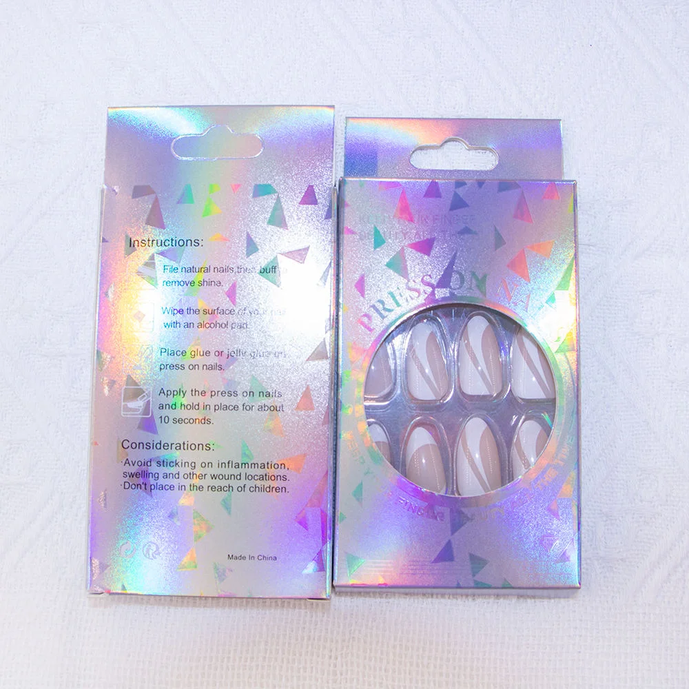 Rectangle Square Gel Nail Polish Set Box Small Box Skincare Cosmetic Nail Polish Oil Paper - 主图 005