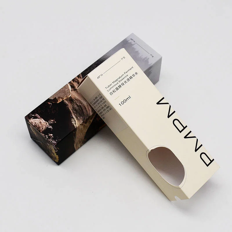 Custom Logo Printing Bottle Card Cardboard Package Luxury Packaging Gift Cosmetic Box - 主图 006