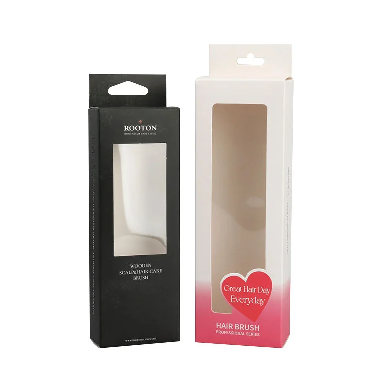 Personalized Custom Cosmetic Paper Box With Transparency  Window Paper Card Box - 主图 006