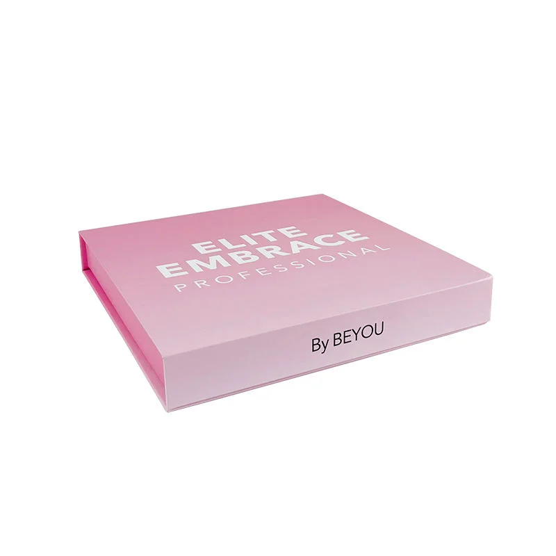 Customized Cardboard Pink Nail Polish Cosmetics With Brand Logo Magnetic Hanrdcover Paper Box - 主图 006