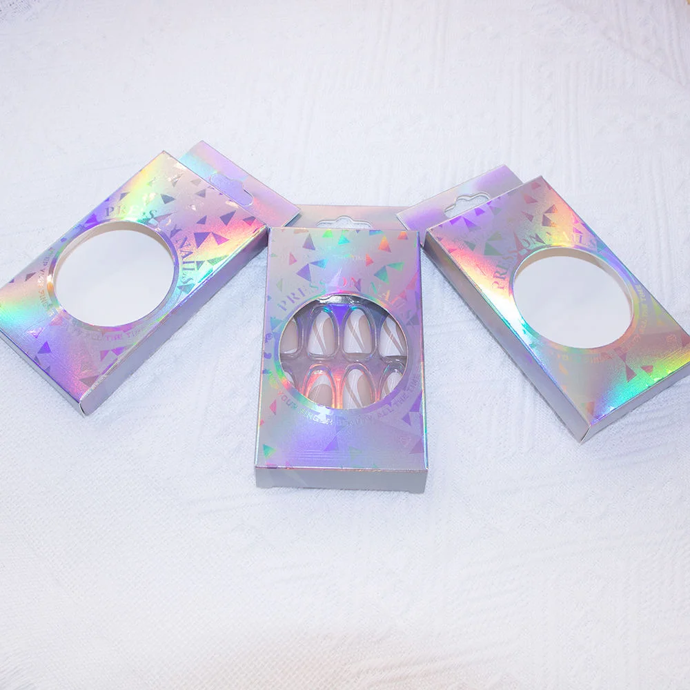 Rectangle Square Gel Nail Polish Set Box Small Box Skincare Cosmetic Nail Polish Oil Paper - 主图 006