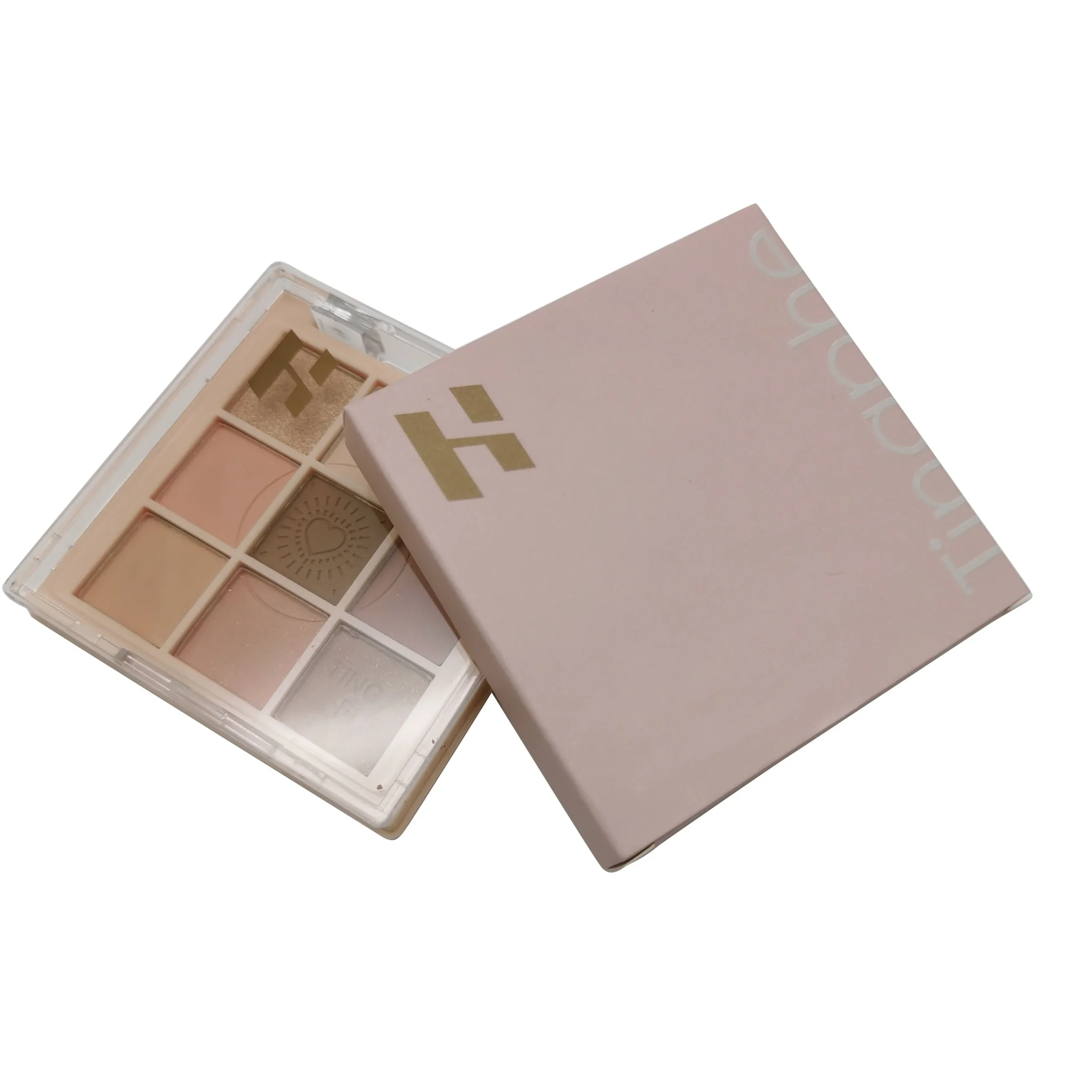 Custom Cardboard Makeup Eyeshadow Packaging Box Paper Cosmetic Box - 主图 007