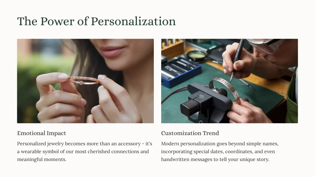 Shop Personalized Heart Bracelets | High-End Custom Packaging Solutions - 2 The Power of Personalization