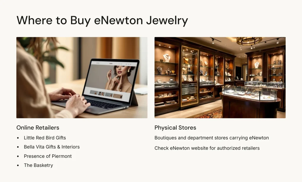 Top 7 Stunning eNewton Jewelry Pieces and How Packaging EnhancesTheir Beauty - 2 Where to Buy eNewton Jewelry
