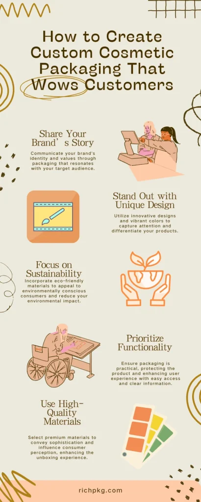 How to Create Custom Cosmetic Packaging That Wows Customers - Create custom cosmetic packaging
