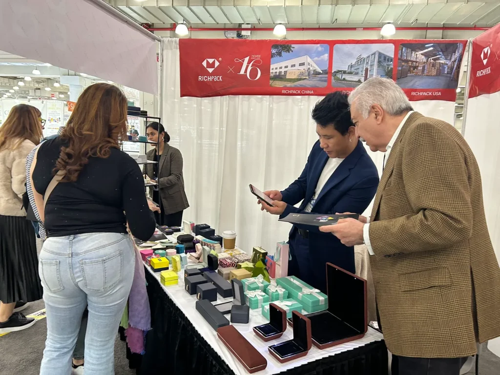 Richpack Shines at Jewellers of America 2024 Fall Trade Show with Sustainable Jewellery Packaging Solutions - JA NYC 2024 (4)