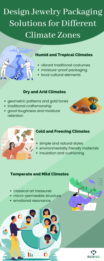 How to Design Jewelry Packaging Solutions for Different Climate Zones - design jewelry packaging solutions for different climate zones