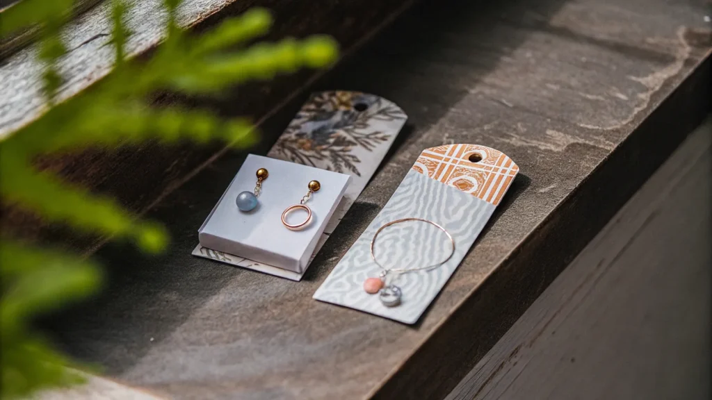 8 Ingenious Ways to Showcase Gold Filled Jewelry with Stunning Packaging - enhance packaging with creative jewelry cards ta