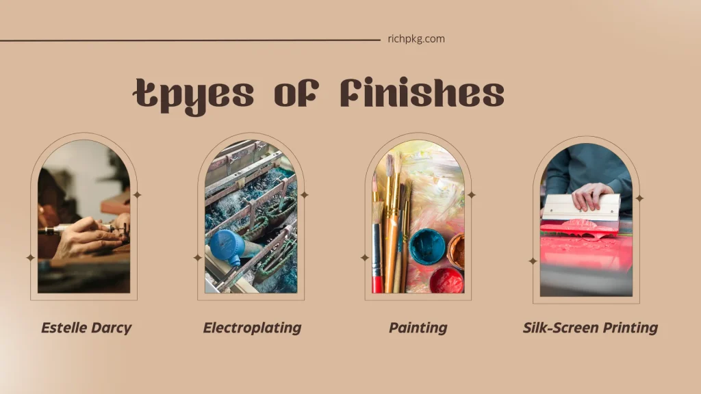 Why We Need High-Quality Finishes in Jewelry Packaging Solutions - types of box finishes (2)